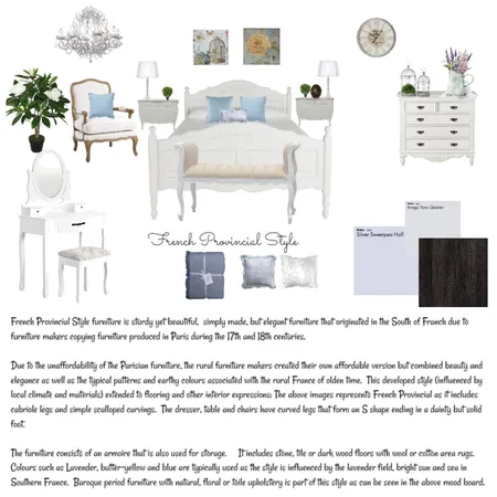 French Provincial Mood 1 Interior Design Mood Board by JudyK on Style Sourcebook