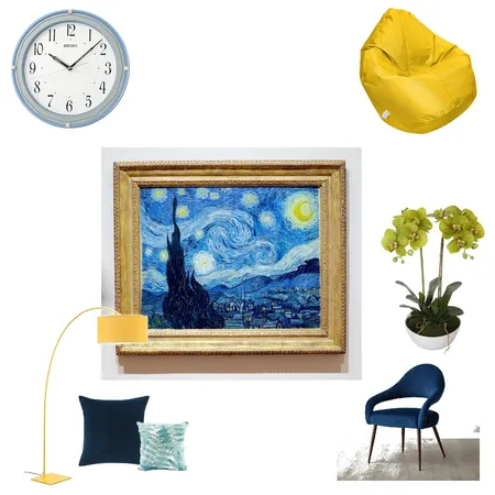 van gogh Interior Design Mood Board by millierose on Style Sourcebook