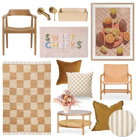 Sunset Vibes Interior Design Mood Board by Vienna Rose Interiors on Style Sourcebook