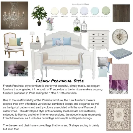 French Provincial Mood 2 Interior Design Mood Board by JudyK on Style Sourcebook