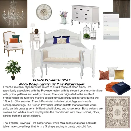 French Provincial Mood 3 Interior Design Mood Board by JudyK on Style Sourcebook