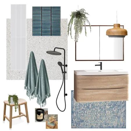 Coastal Ensuite Interior Design Mood Board by Your Place Interiors on Style Sourcebook