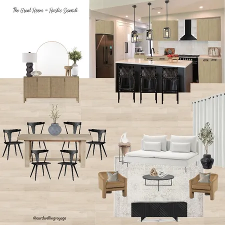 The Great Room - Rustic Scandi 5 Interior Design Mood Board by Casa Macadamia on Style Sourcebook