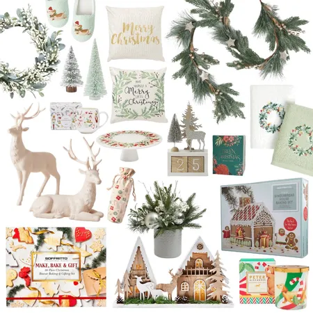 Rockingham Christmas board 2 Interior Design Mood Board by Thediydecorator on Style Sourcebook