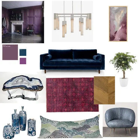 Analogous Interior Design Mood Board by Lejuez1900 on Style Sourcebook
