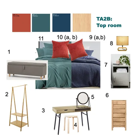 TA2B top room Interior Design Mood Board by zoestrongarm on Style Sourcebook