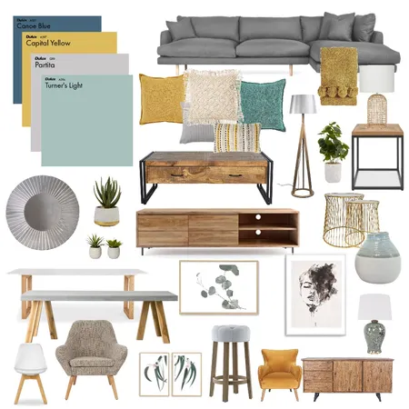 Living room Interior Design Mood Board by Candicevdw on Style Sourcebook