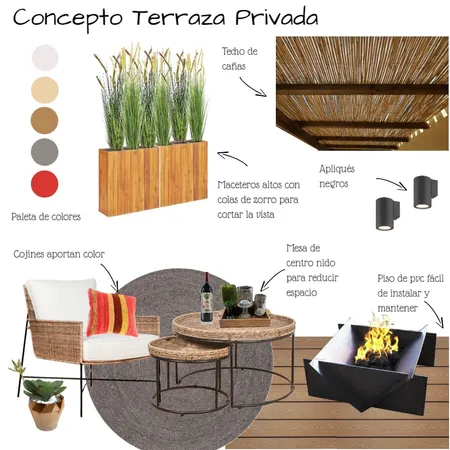 Terraza Privada Interior Design Mood Board by caropieper on Style Sourcebook