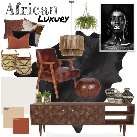 African Interior Design Mood Board by BiancaPassmore on Style Sourcebook