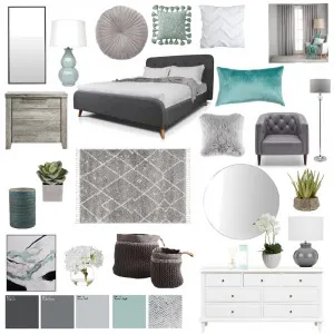 Main bedroom Interior Design Mood Board by Candicevdw on Style Sourcebook