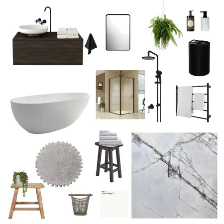 Bathroom - Black Interior Design Mood Board by NoaFeldman on Style Sourcebook