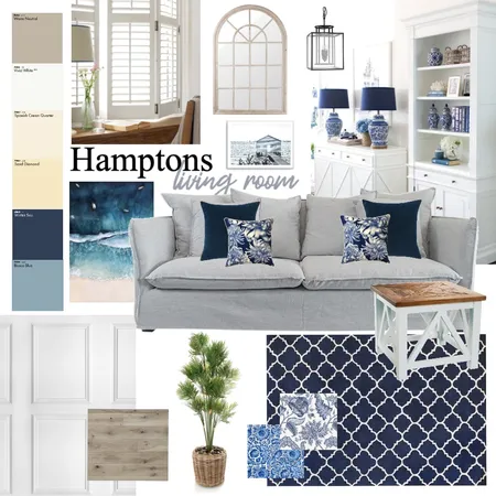 hamptons living room 2 Interior Design Mood Board by taylamanca@gmail.com on Style Sourcebook