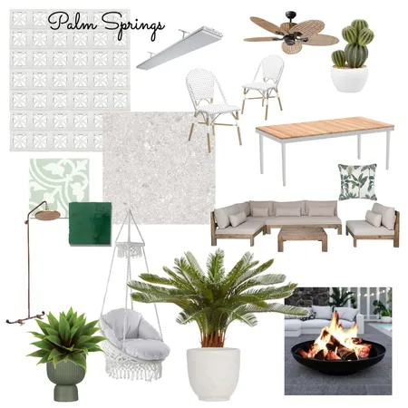 Palm Springs Landscape Interior Design Mood Board by dream.design on Style Sourcebook