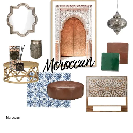 Moroccan Interior Design Mood Board by Elodie on Style Sourcebook