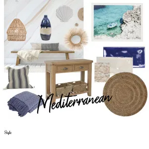 Mediterranean Interior Design Mood Board by Elodie on Style Sourcebook