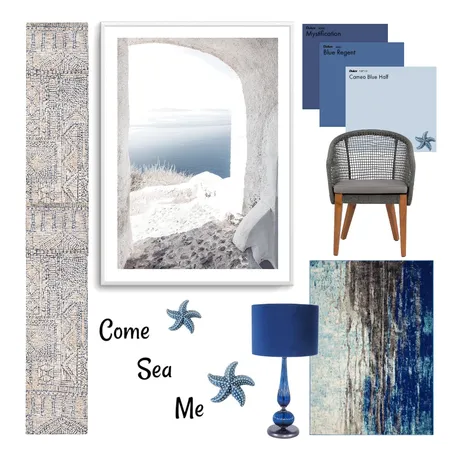 Homework - Come Sea Me - Final Interior Design Mood Board by evelyn.edwards on Style Sourcebook
