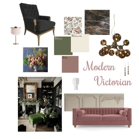 Modern Victorian Living Room Interior Design Mood Board by beara5876 on Style Sourcebook