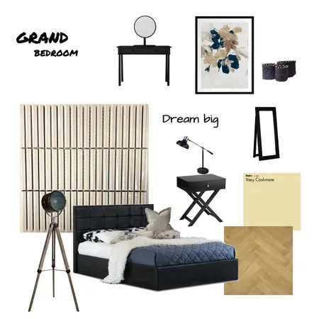 Grand bedroom Interior Design Mood Board by Rena Akhundova on Style Sourcebook