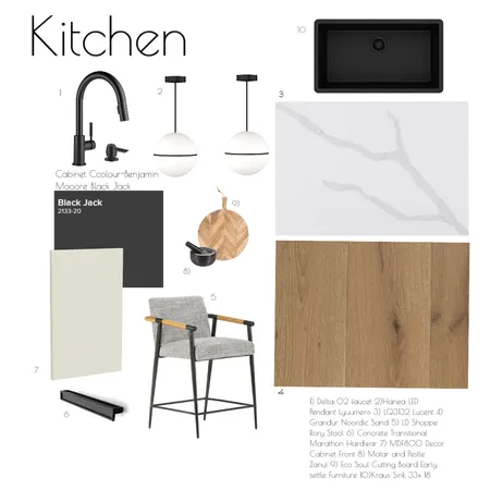 Kitchen Module 9 Interior Design Mood Board by rondeauhomes on Style Sourcebook