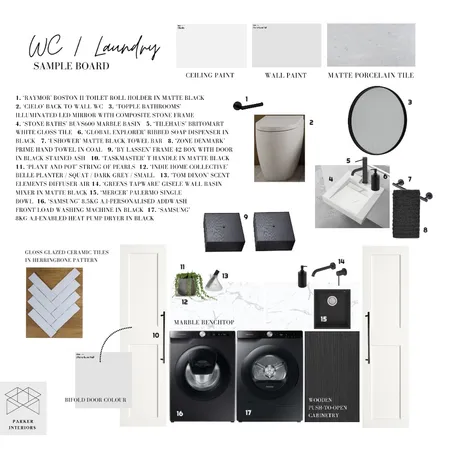 wc/laundry Interior Design Mood Board by Zoeeparkerr on Style Sourcebook