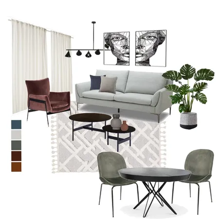 dan Interior Design Mood Board by HELEN NIZAN STUDIO on Style Sourcebook