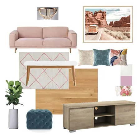 Living Room Sample Board Interior Design Mood Board by Nuam Hau Mang on Style Sourcebook