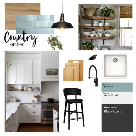 Country Kitchen Interior Design Mood Board by Sofia Designs on Style Sourcebook