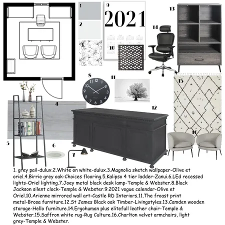 Assignment 10 final copy with floorplan Interior Design Mood Board by Pzelaumazzone on Style Sourcebook