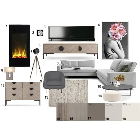 family room ass.10 #5 Interior Design Mood Board by beata zwolan on Style Sourcebook