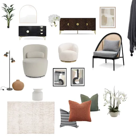 Living Room Interior Design Mood Board by InStyle on Style Sourcebook