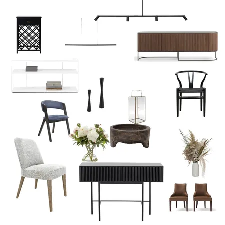 Dining Interior Design Mood Board by InStyle on Style Sourcebook