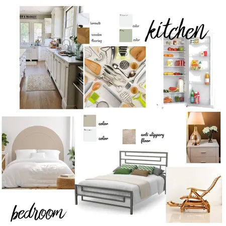 kitchen and bedroom Interior Design Mood Board by gaurav on Style Sourcebook