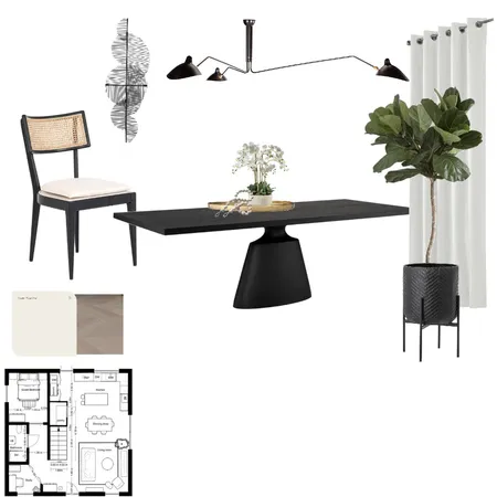 Dining Room Interior Design Mood Board by eWcislo on Style Sourcebook
