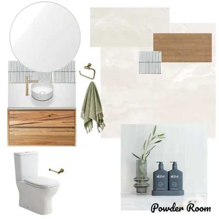 Powder room Interior Design Mood Board by JackieK on Style Sourcebook