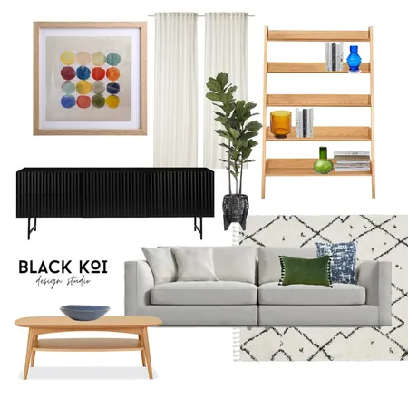 Cheryl - Sitting Room Interior Design Mood Board by Black Koi Design Studio on Style Sourcebook