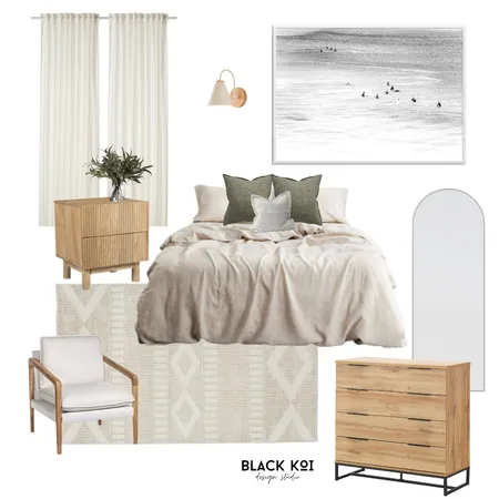 Cheryl - Master Bedroom Interior Design Mood Board by Black Koi Design Studio on Style Sourcebook