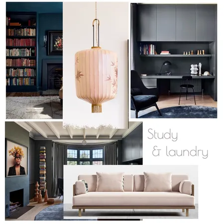 Study/ Laundry Interior Design Mood Board by airlie.smart@gmail.com on Style Sourcebook