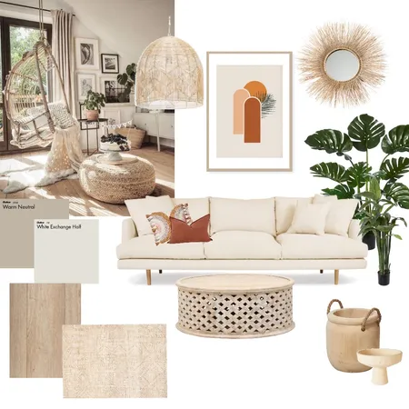 Bohemian Mood Board Interior Design Mood Board by Razan Osman on Style Sourcebook