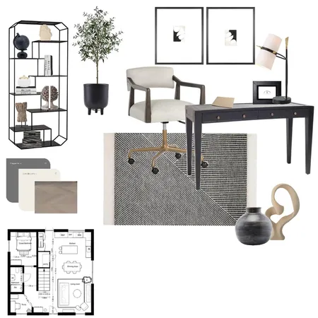 study room Interior Design Mood Board by eWcislo on Style Sourcebook