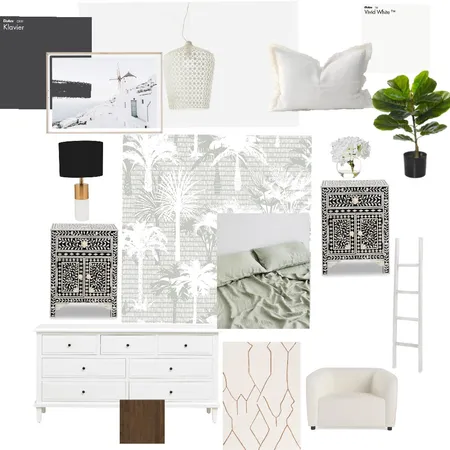 White Bedroom Interior Design Mood Board by KarmaStudioDesign. on Style Sourcebook