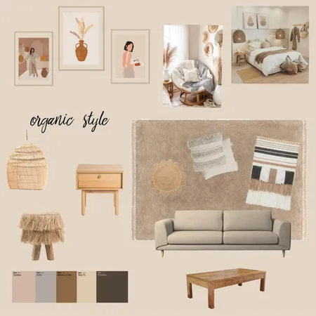 Organic modern style Interior Design Mood Board by zyalfiqah on Style Sourcebook