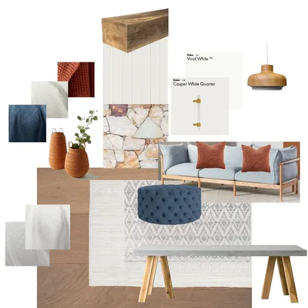 Modern Coastal Living room Interior Design Mood Board by SS Interiors on Style Sourcebook