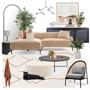 Modern living Interior Design Mood Board by Thediydecorator on Style Sourcebook