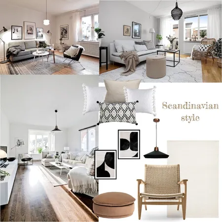 Scandinavian mood board v1 Interior Design Mood Board by EszterMolnar on Style Sourcebook