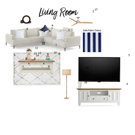 Living Room Interior Design Mood Board by Airlie Dayz Interiors + Design on Style Sourcebook