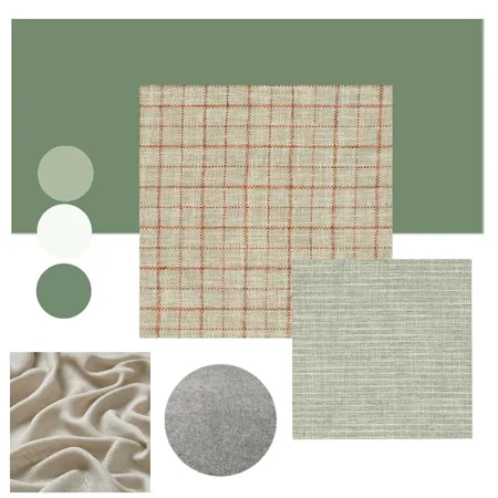Bed 3 fabrics Interior Design Mood Board by Ashleigh Charlotte on Style Sourcebook