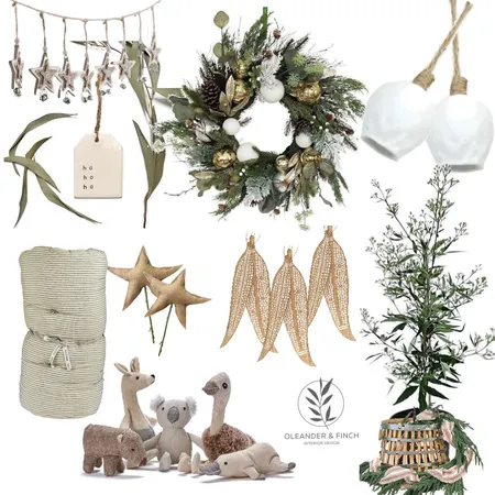 Bush christmas Interior Design Mood Board by Oleander & Finch Interiors on Style Sourcebook