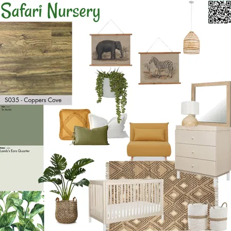 Safari Nursery Interior Design Mood Board by Katelyn Baldwin on Style Sourcebook