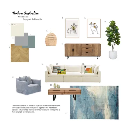 Livingroom Board Interior Design Mood Board by LeanneS on Style Sourcebook