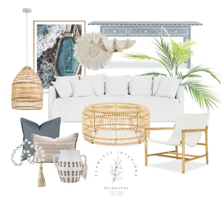 coastal haven lounge lovers Interior Design Mood Board by Flawless Interiors Melbourne on Style Sourcebook